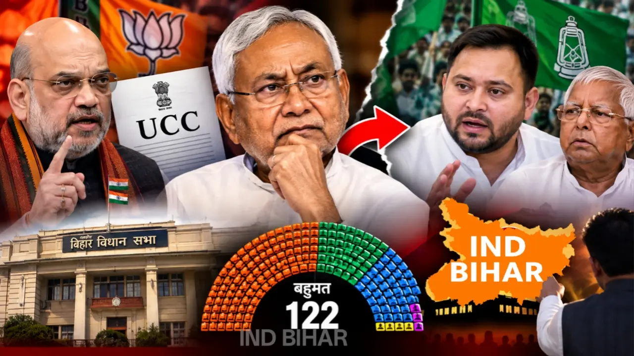 नीतीश के पाला बदलने पर क्या होगा बिहार का सत्ता समीकरण? UCC विवाद के बीच RJD का ऑफर और JDU के सामने चुनौती